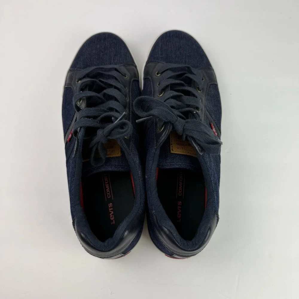 Levi's  Men's Rocklin Denim Casual Shoes - Size 10 - Picture 9 of 11